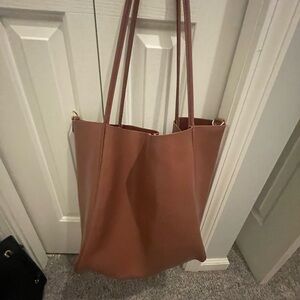 Mauve Anthropologie Handbag